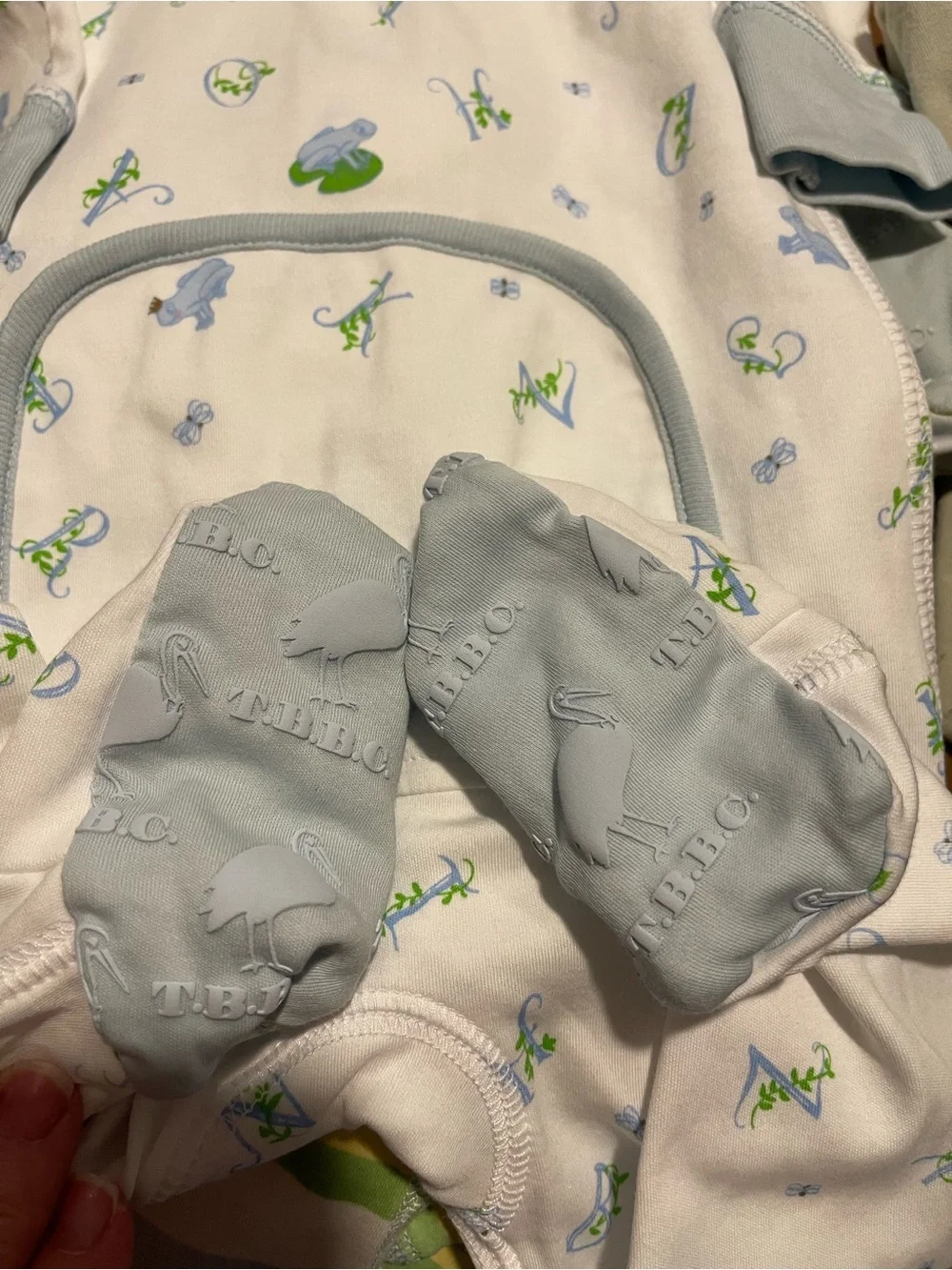 The Beaufort Bonnet Company Alphabet Footie Pajamas